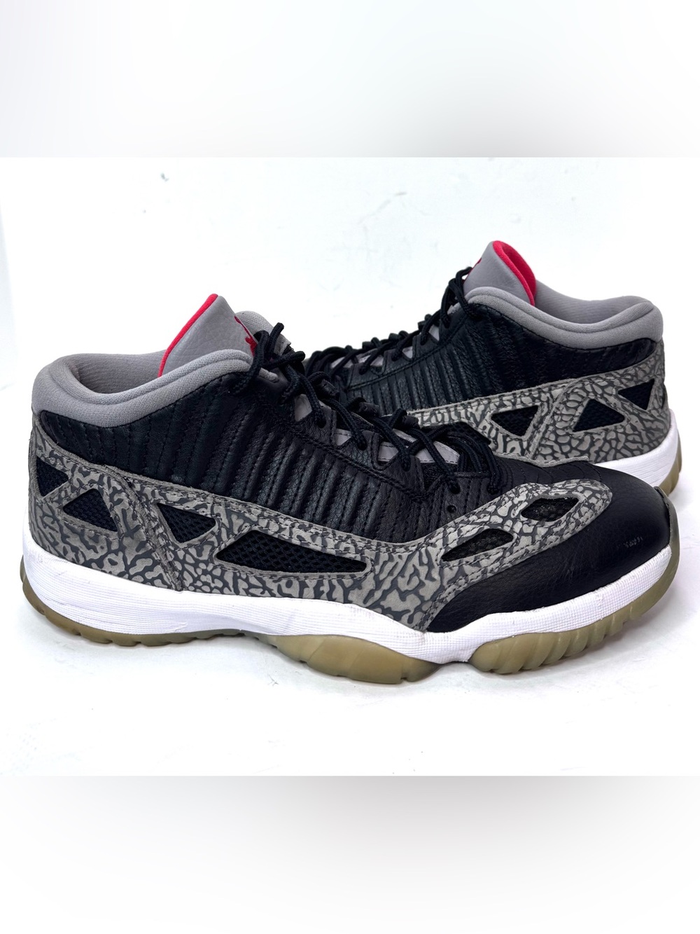 Nike Air Jordan 11 Retro Low IE Black Cement 919712-006 Men’s Size 10.5